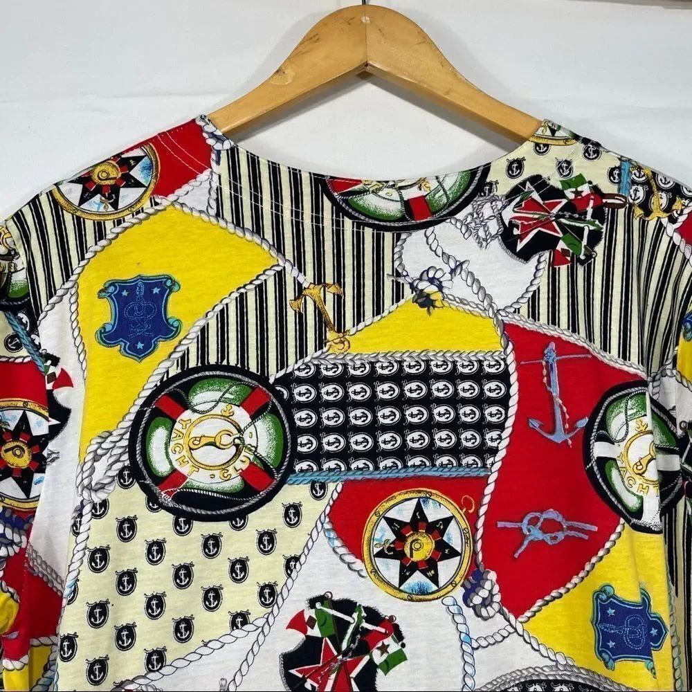 Multi Color yatch Women's Tunic Top - Picture 13 of 13